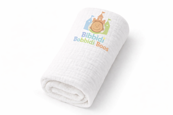 Baby Muslin Swaddle Blanket – Soft Cotton Newborn Wrap