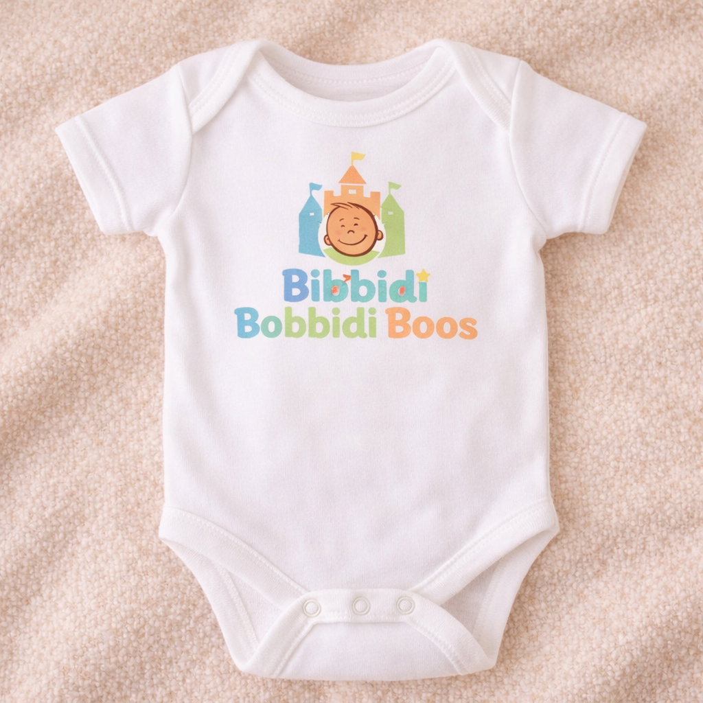 Baby Cotton Bodysuit – Soft Short Sleeve Onesie