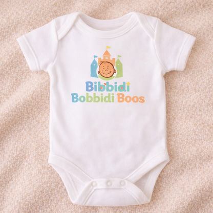 Baby Cotton Bodysuit – Soft Short Sleeve Onesie
