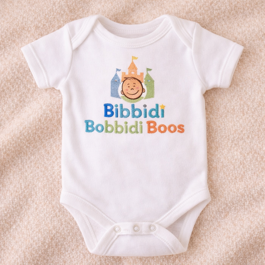 Baby Cotton Bodysuit – Soft Short Sleeve Onesie