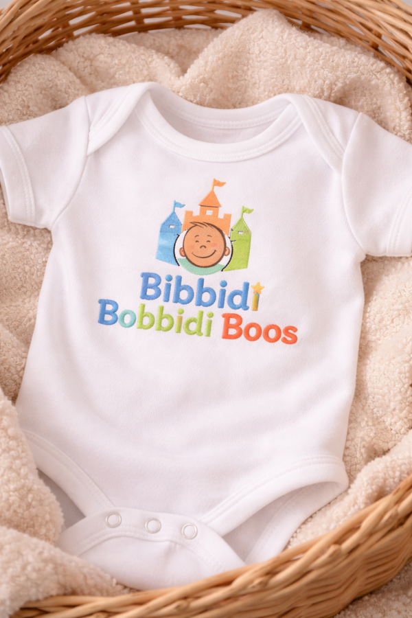 Baby Cotton Bodysuit – Soft Short Sleeve Onesie